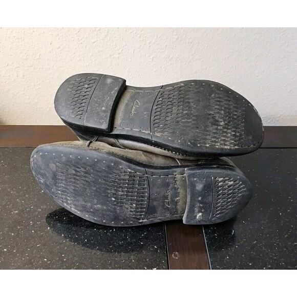 Clarks Men's Desert Ankle Lace Up Rustic Boots Brown Leather Size 8 - Picture 8 of 9